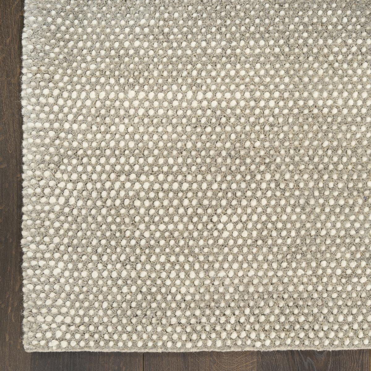 DKNY Rows Ivory Grey Rug