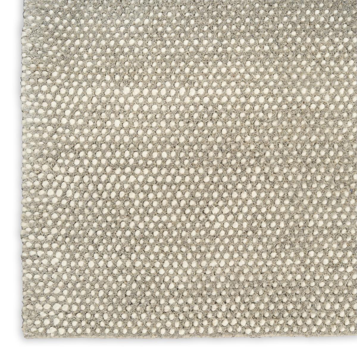 DKNY Rows Ivory Grey Rug