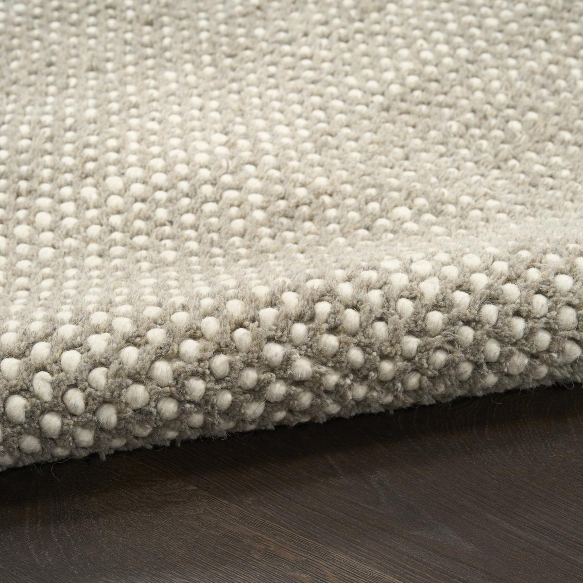 DKNY Rows Ivory Grey Rug
