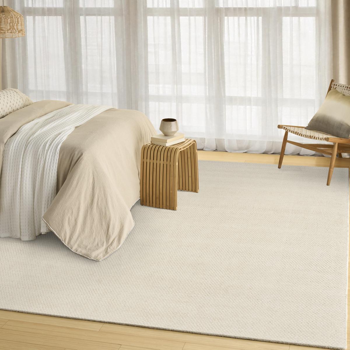 DKNY Rows Ivory Rug