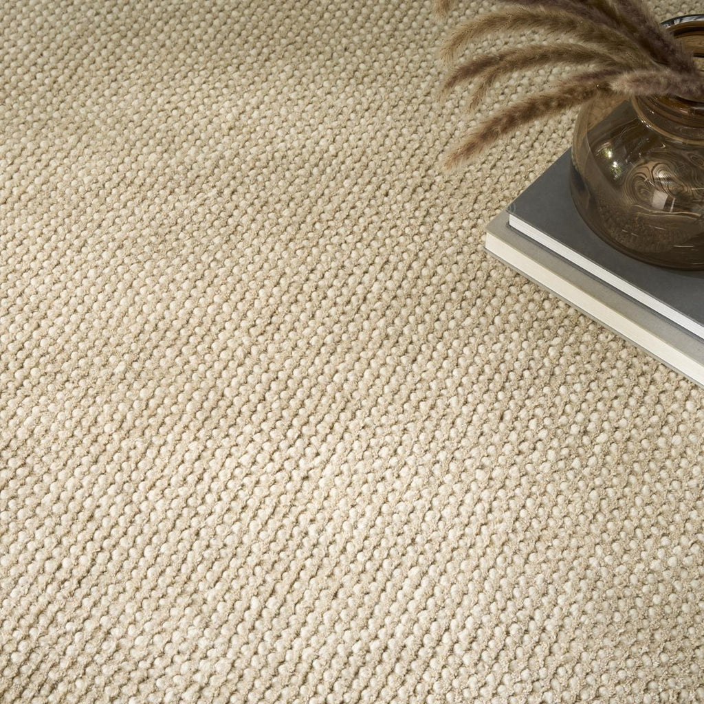DKNY Rows Ivory Taupe Rug