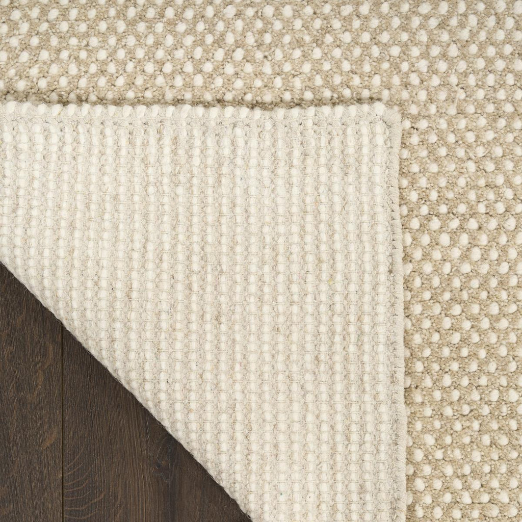 DKNY Rows Ivory Taupe Rug