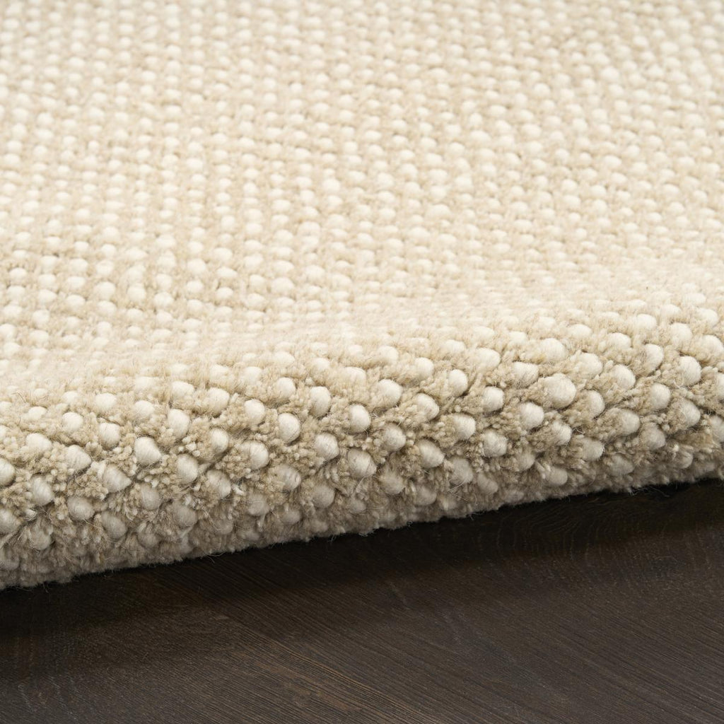 DKNY Rows Ivory Taupe Rug