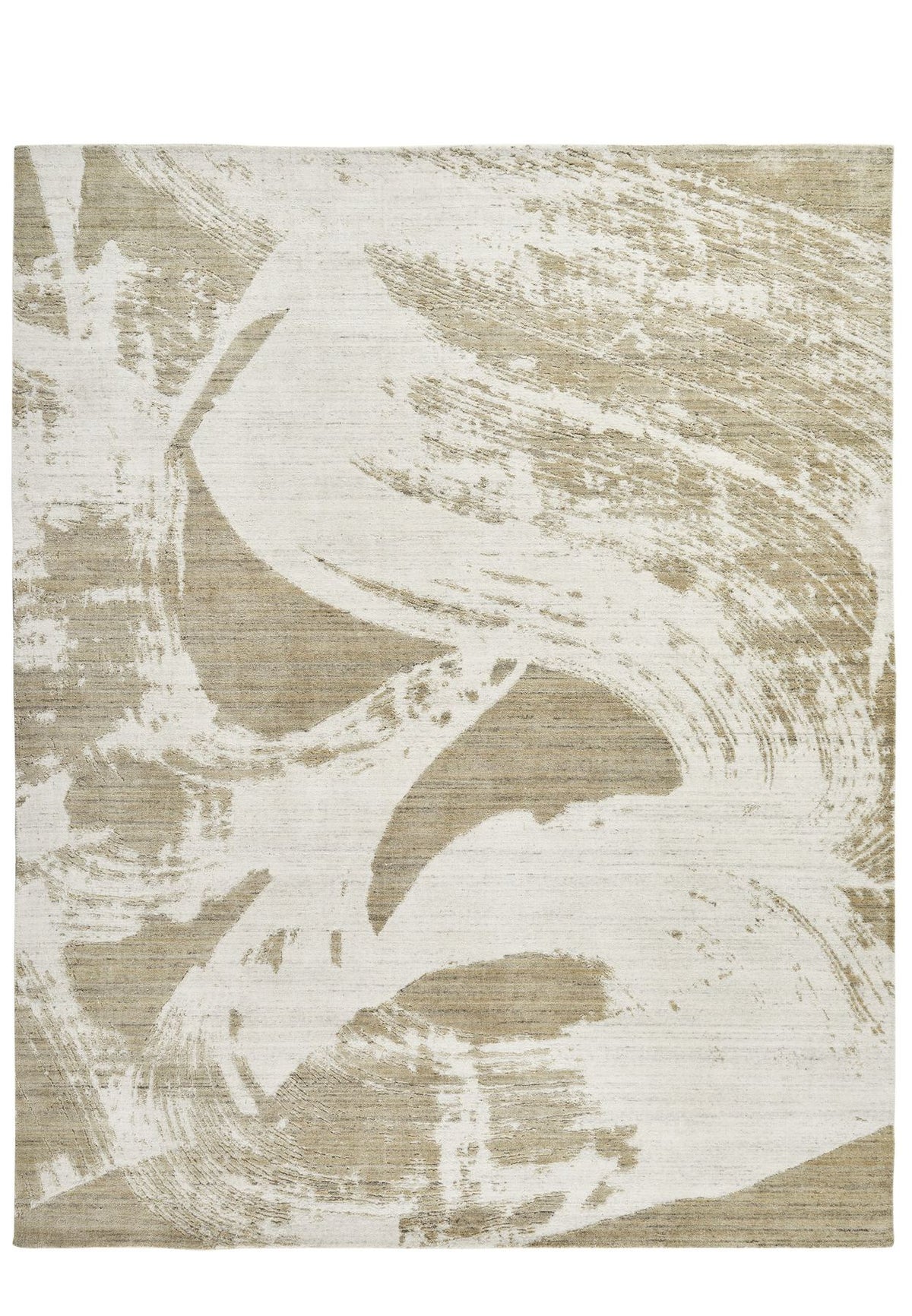 Dune Viscose Drift Ivory Mink Rug