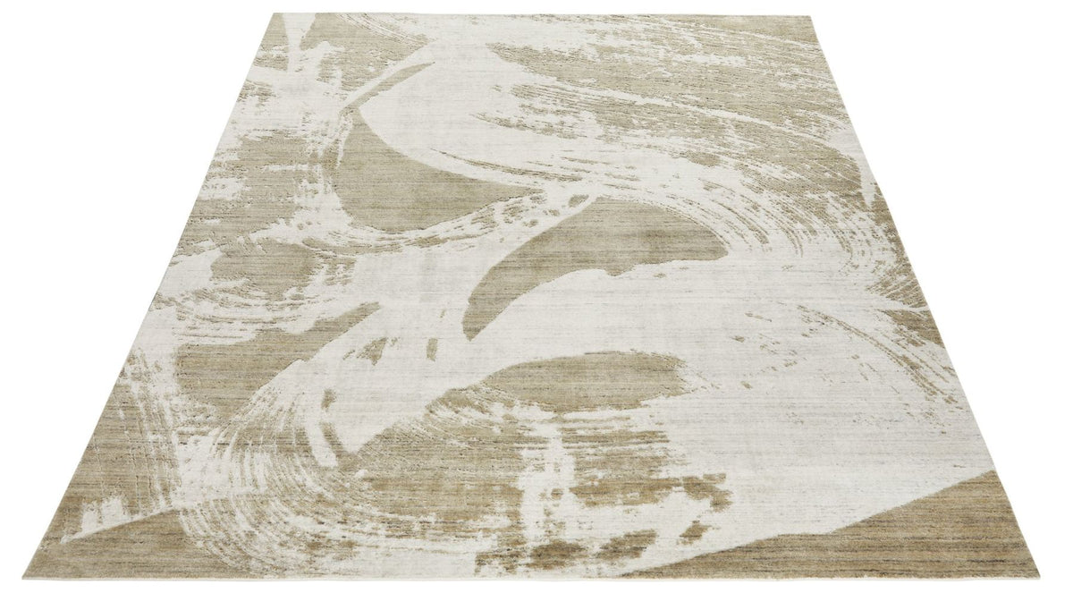 Dune Viscose Drift Ivory Mink Rug