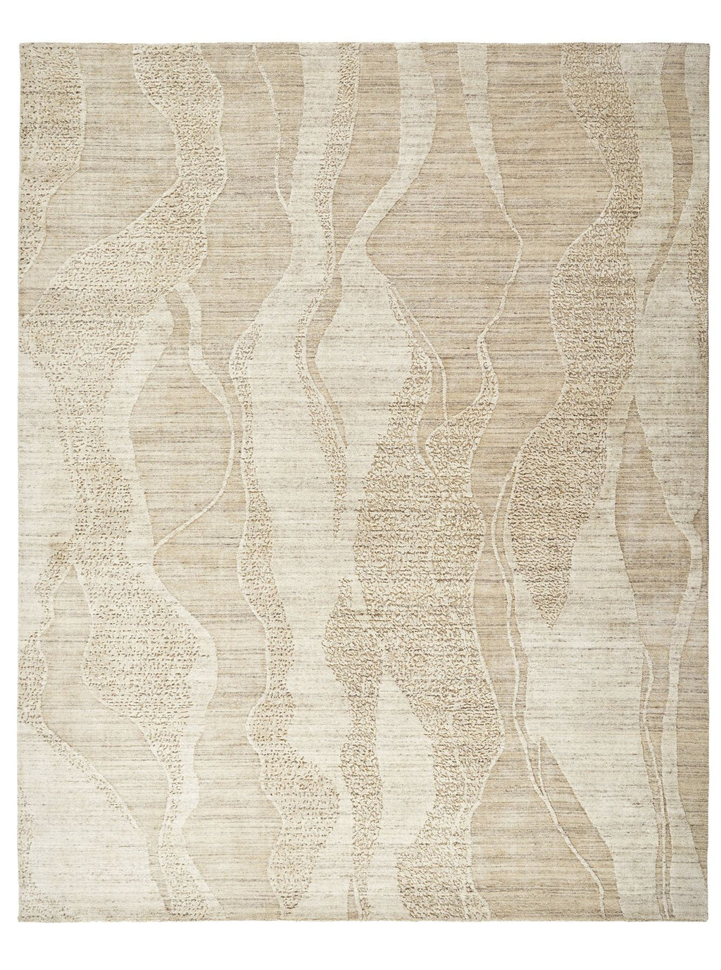 Dune Viscose Wave Beige Rug