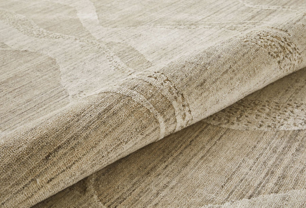 Dune Viscose Wave Beige Rug
