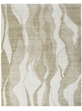 Dune Viscose Wave Ivory Mink Rug