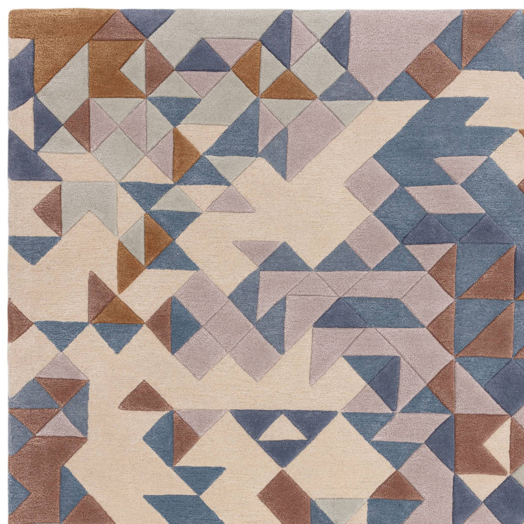 Enigma Blue Multi Rug