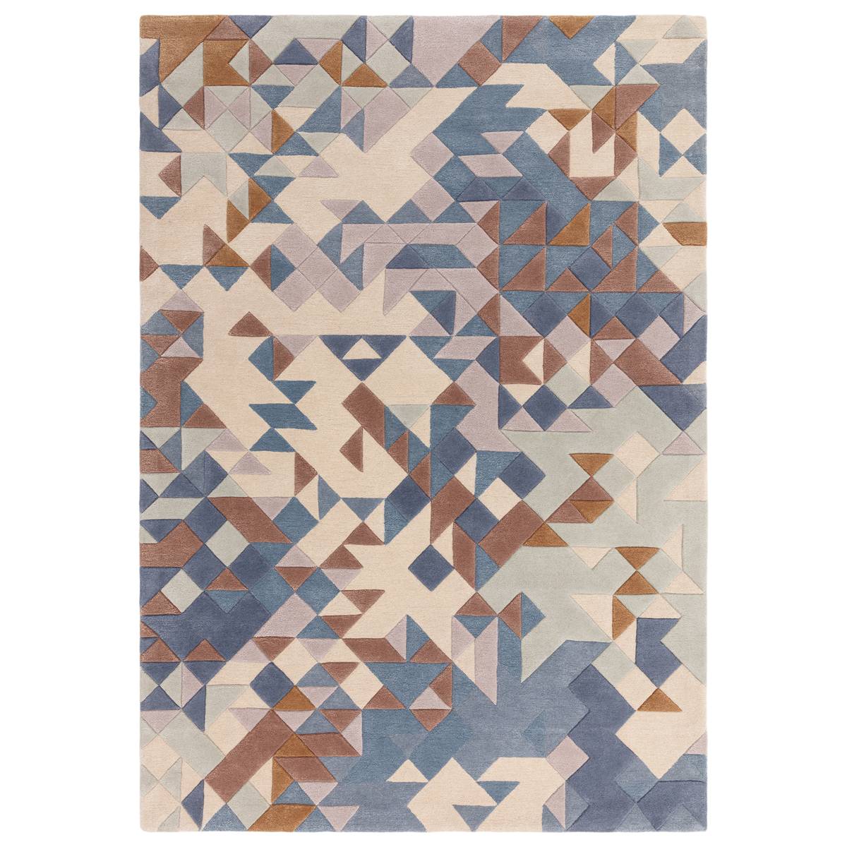 Enigma Blue Multi Rug