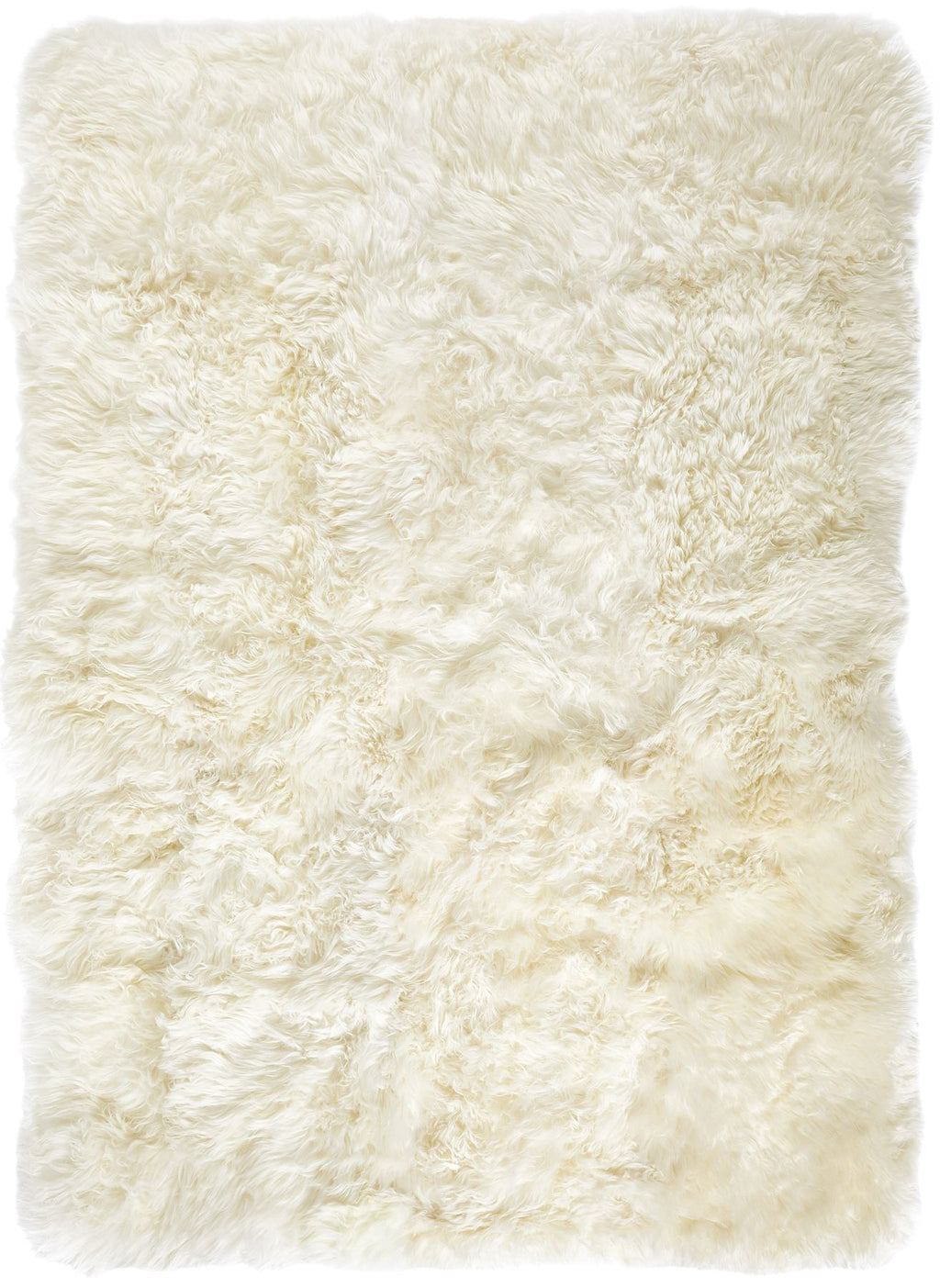 Faux Sheepskin Ivory Rug