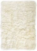 Faux Sheepskin Ivory Rug
