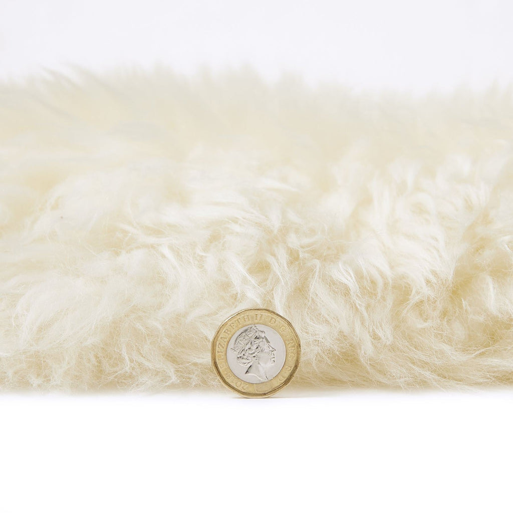 Faux Sheepskin Ivory Rug