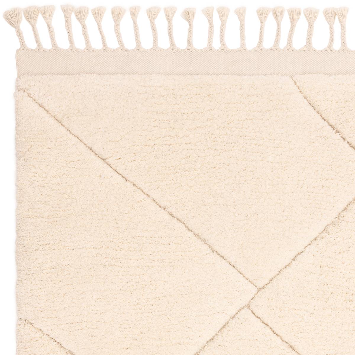 Fes Diamond Cream Rug