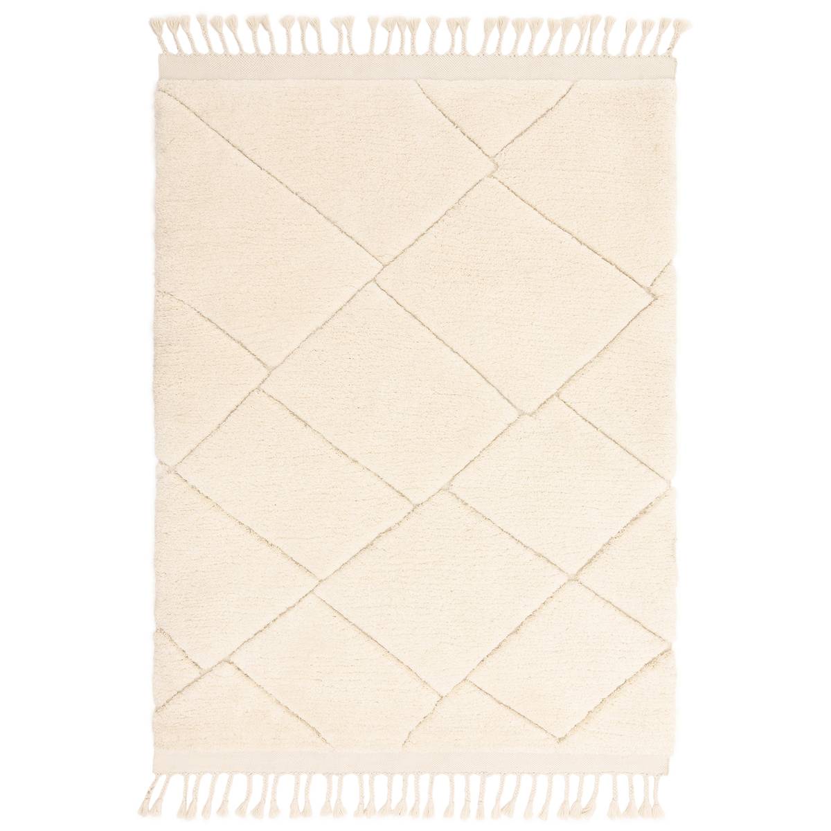 Fes Diamond Cream Rug