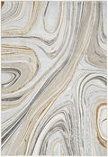 Glitz Agate Grey Gold Rug