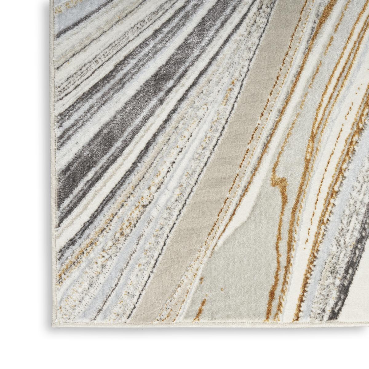 Glitz Agate Grey Gold Rug
