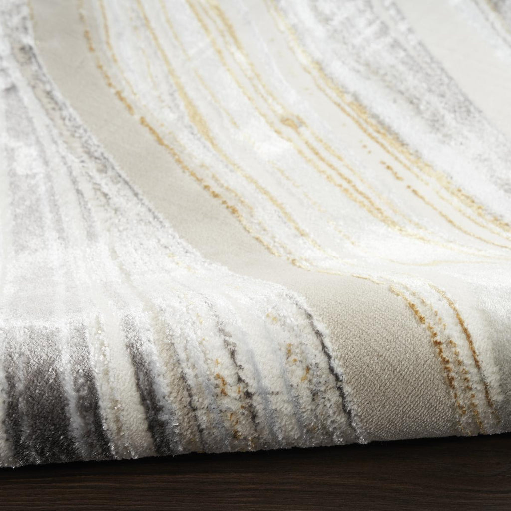 Glitz Agate Grey Gold Rug