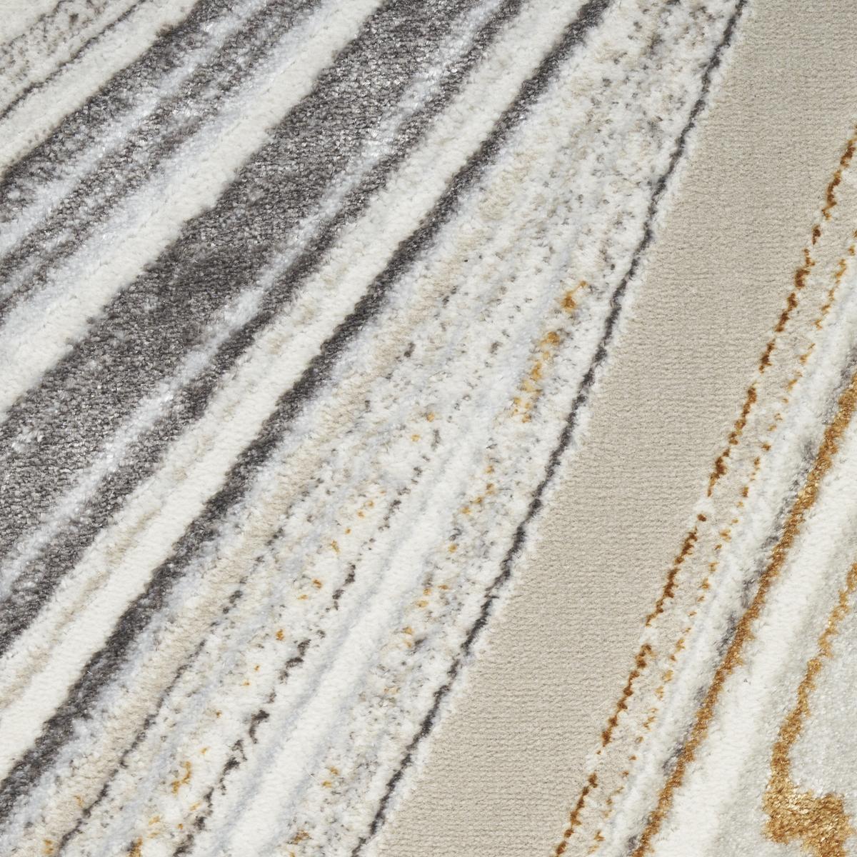 Glitz Agate Grey Gold Rug