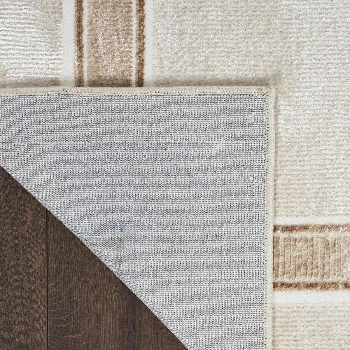 Glitz Border Ivory Cream Rug
