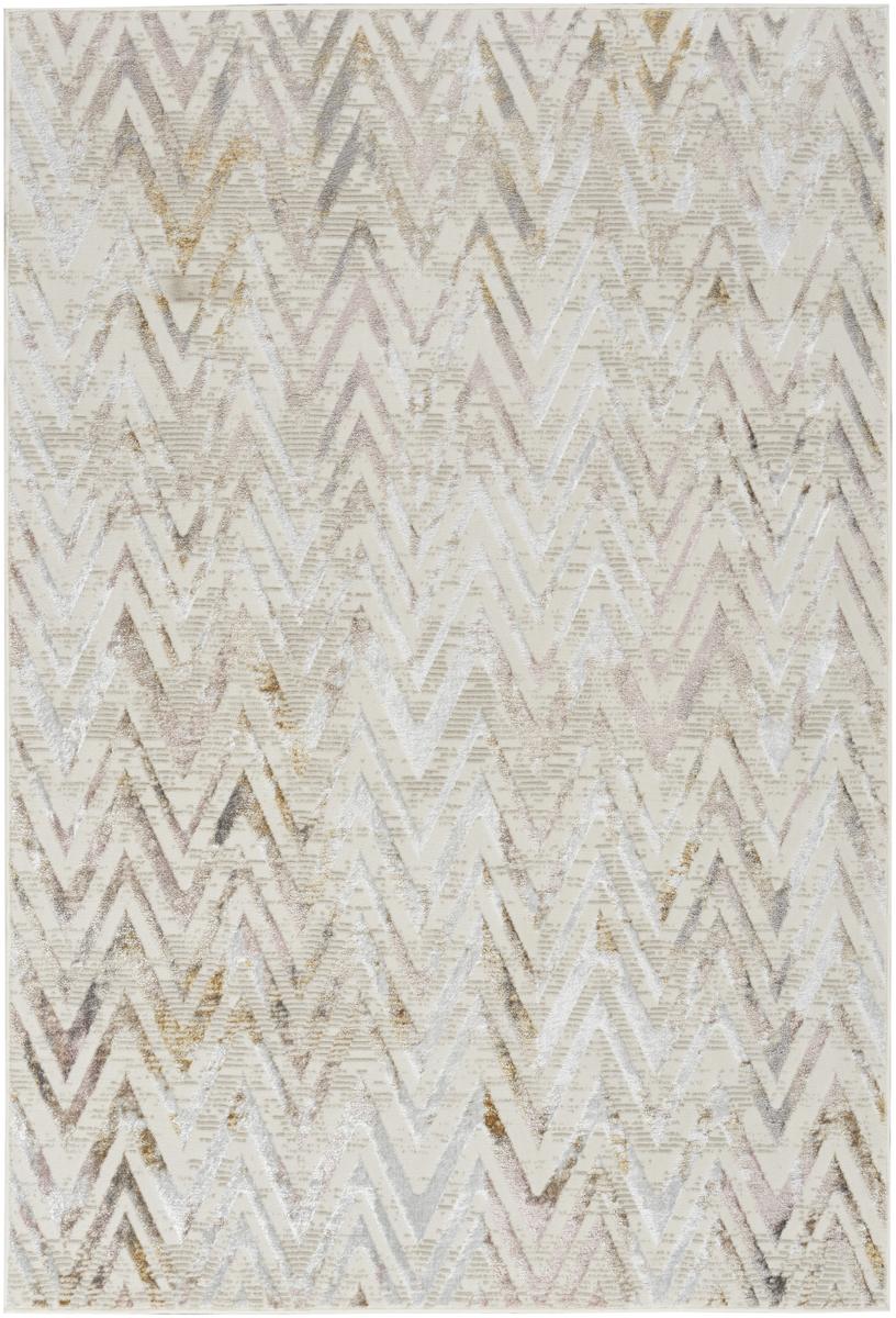Glitz Chevron Multicolour Rug