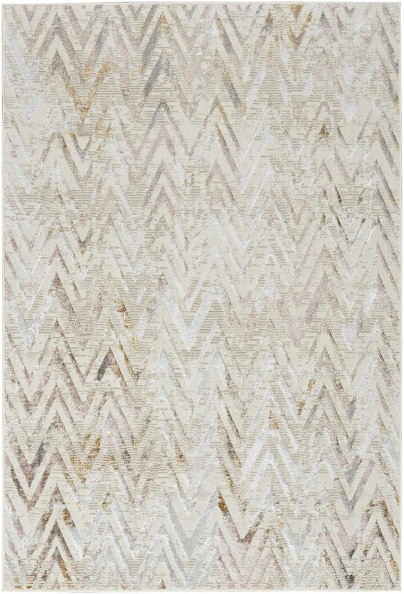 Glitz Chevron Multicolour Rug