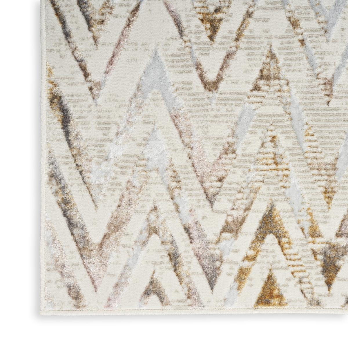 Glitz Chevron Multicolour Rug