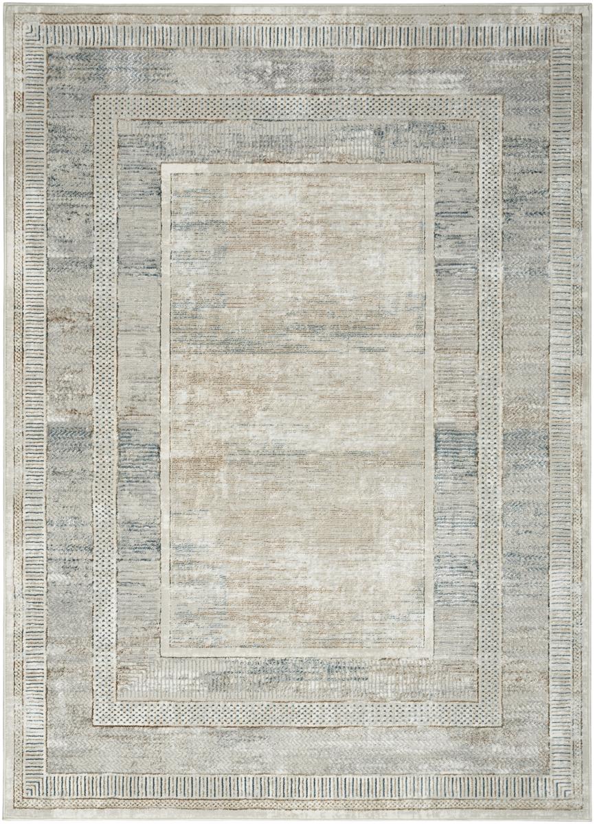 Glitz Frame Ivory Multicolour Rug