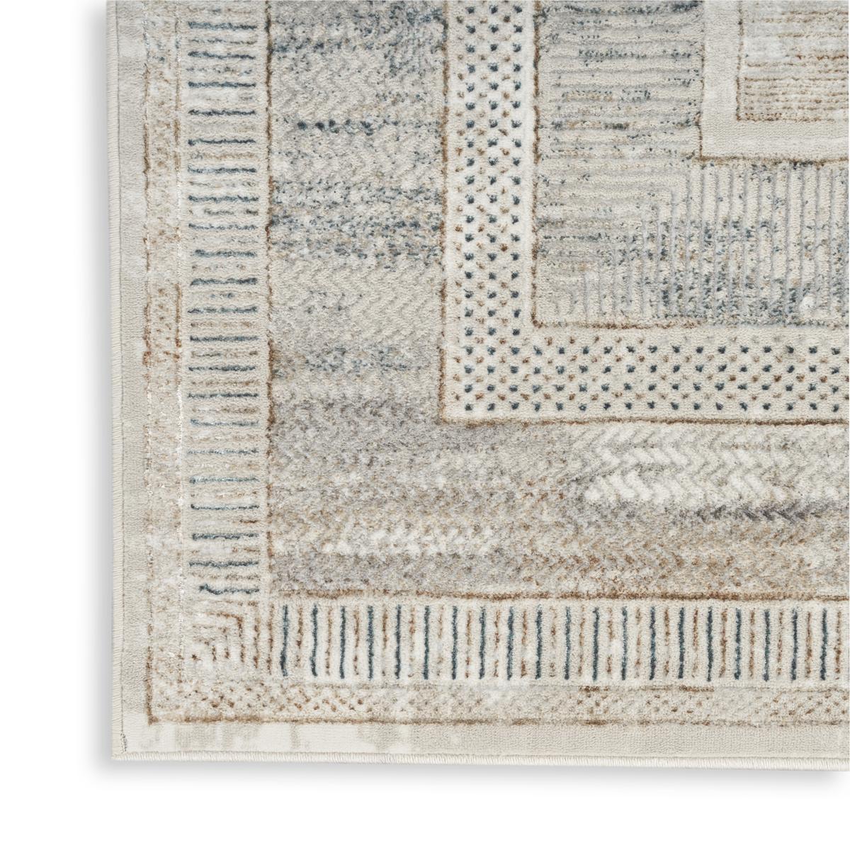 Glitz Frame Ivory Multicolour Rug