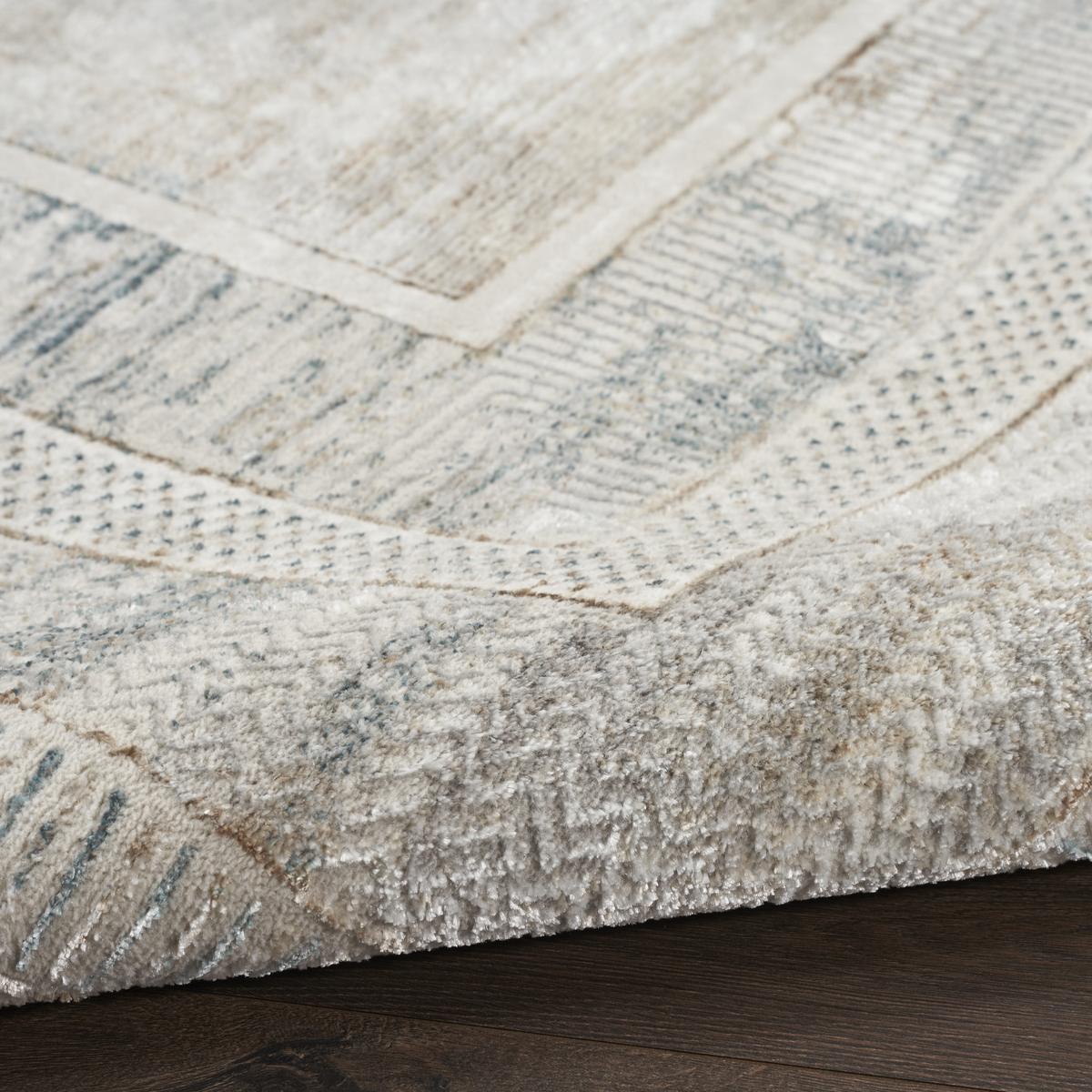 Glitz Frame Ivory Multicolour Rug