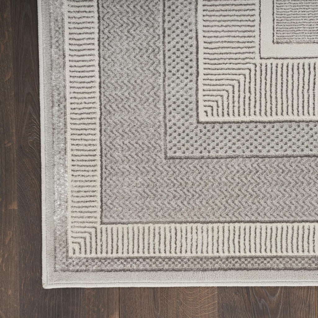 Glitz Frame Silver Rug
