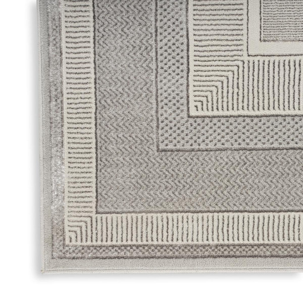 Glitz Frame Silver Rug