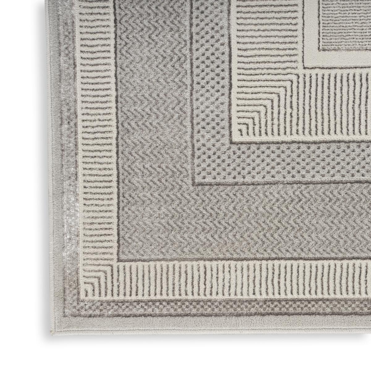 Glitz Frame Silver Rug