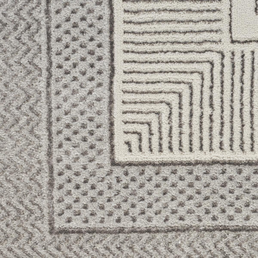 Glitz Frame Silver Rug