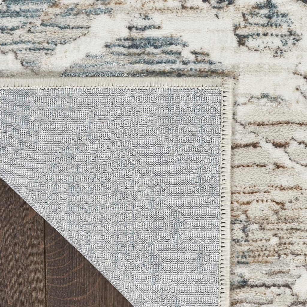 Glitz Lattice Grey Multicolour Rug