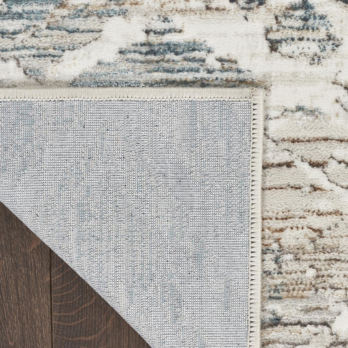 Glitz Lattice Grey Multicolour Rug