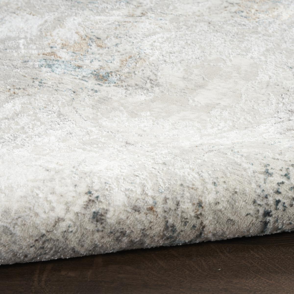 Glitz Marble Grey Multicolour Rug