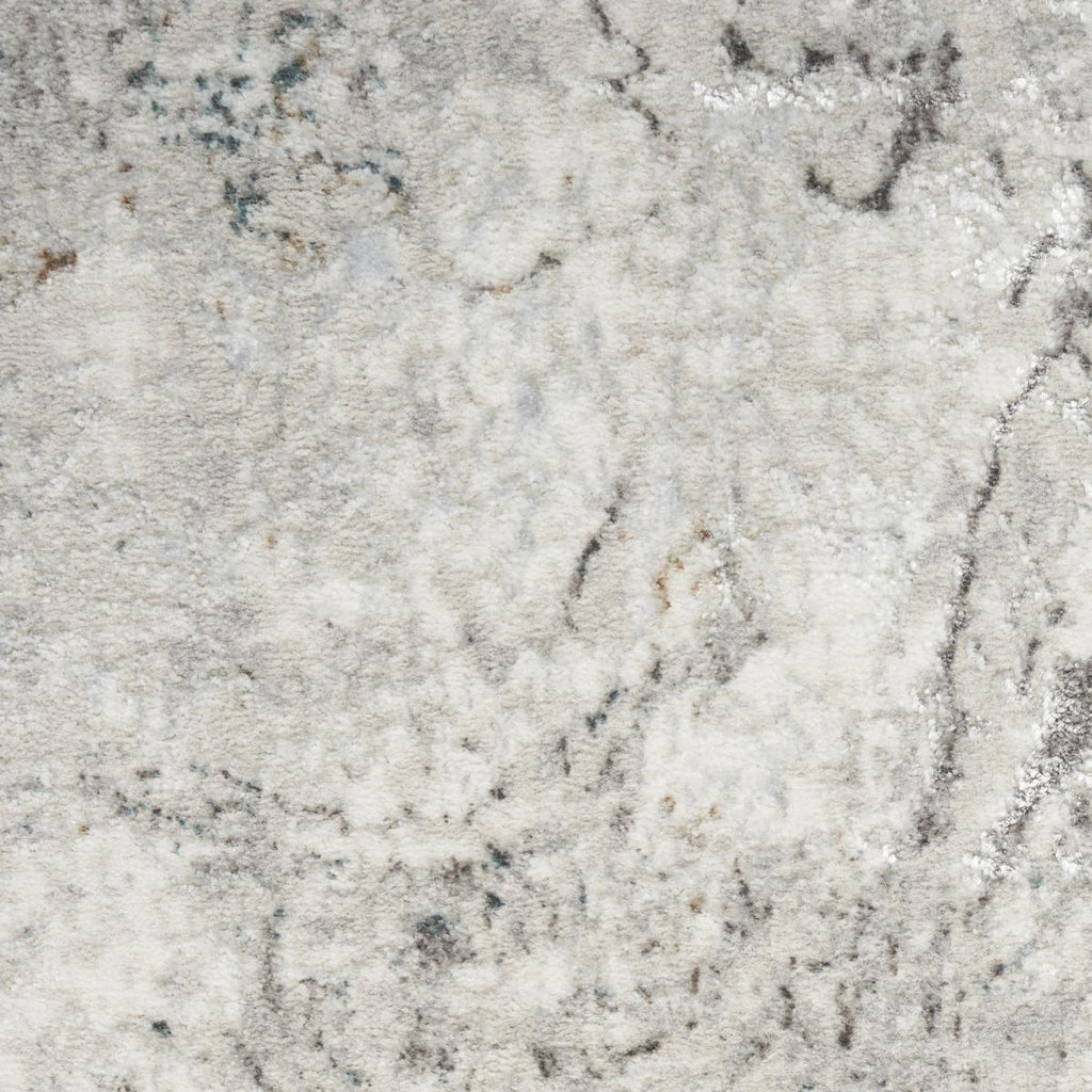 Glitz Marble Grey Multicolour Rug