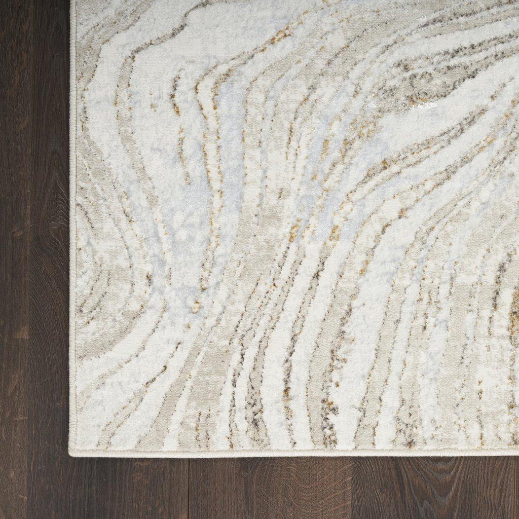 Glitz Onyx Grey Gold Rug