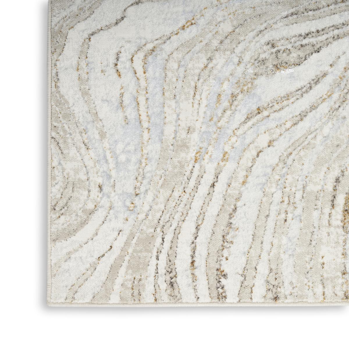 Glitz Onyx Grey Gold Rug