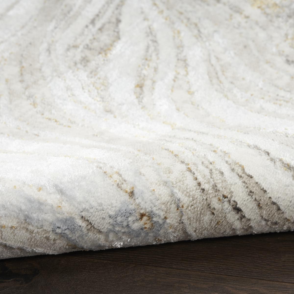 Glitz Onyx Grey Gold Rug