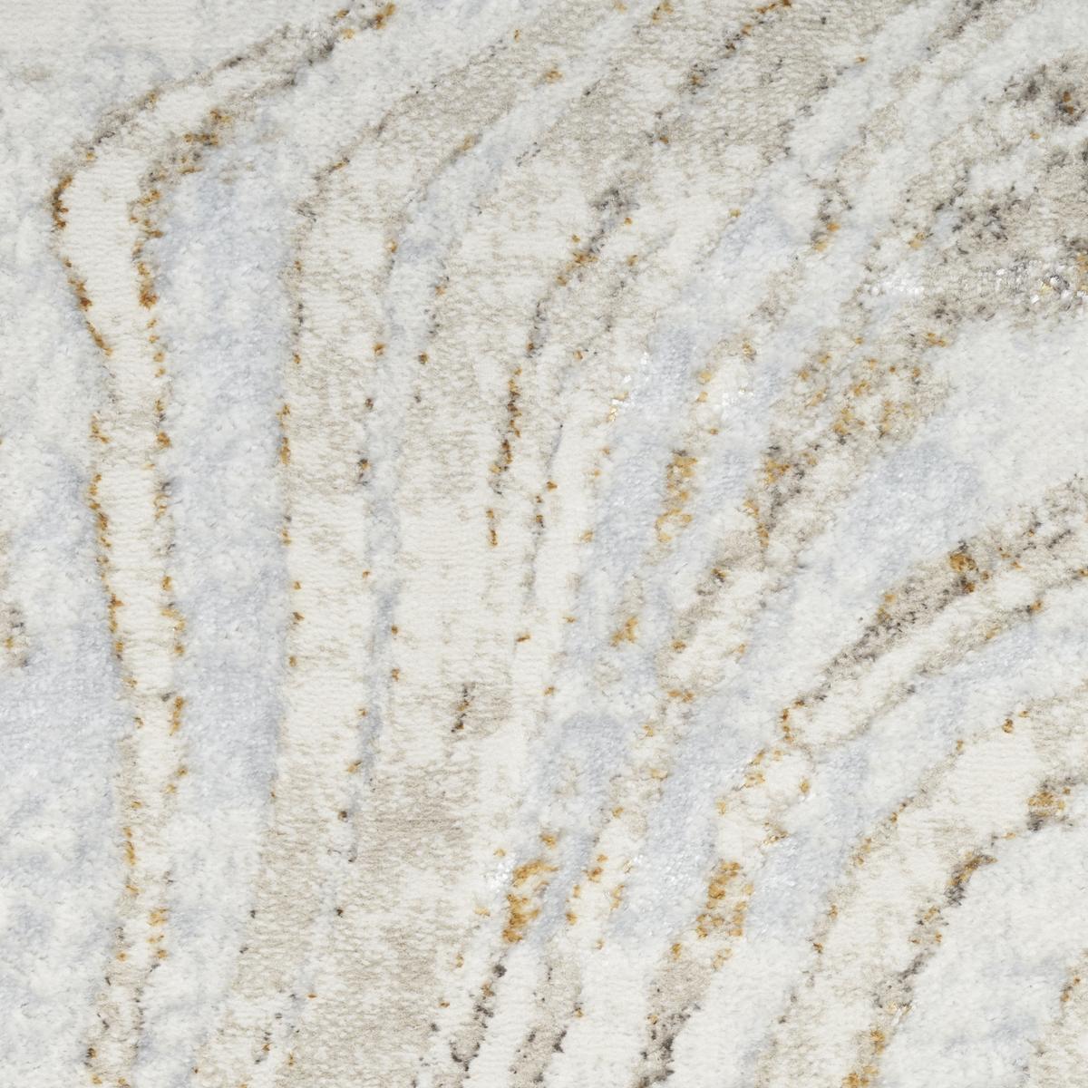 Glitz Onyx Grey Gold Rug