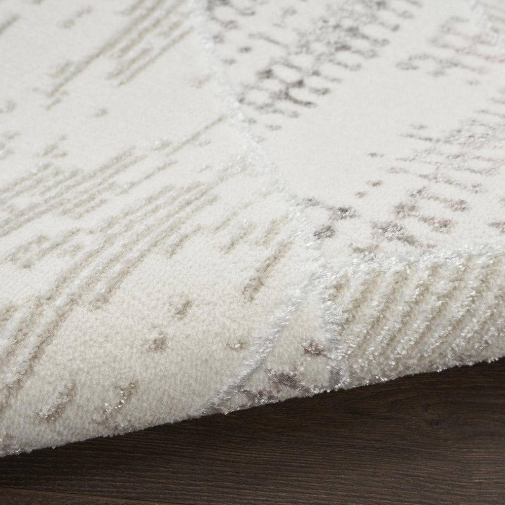 Glitz Tile Ivory Multicolour Rug