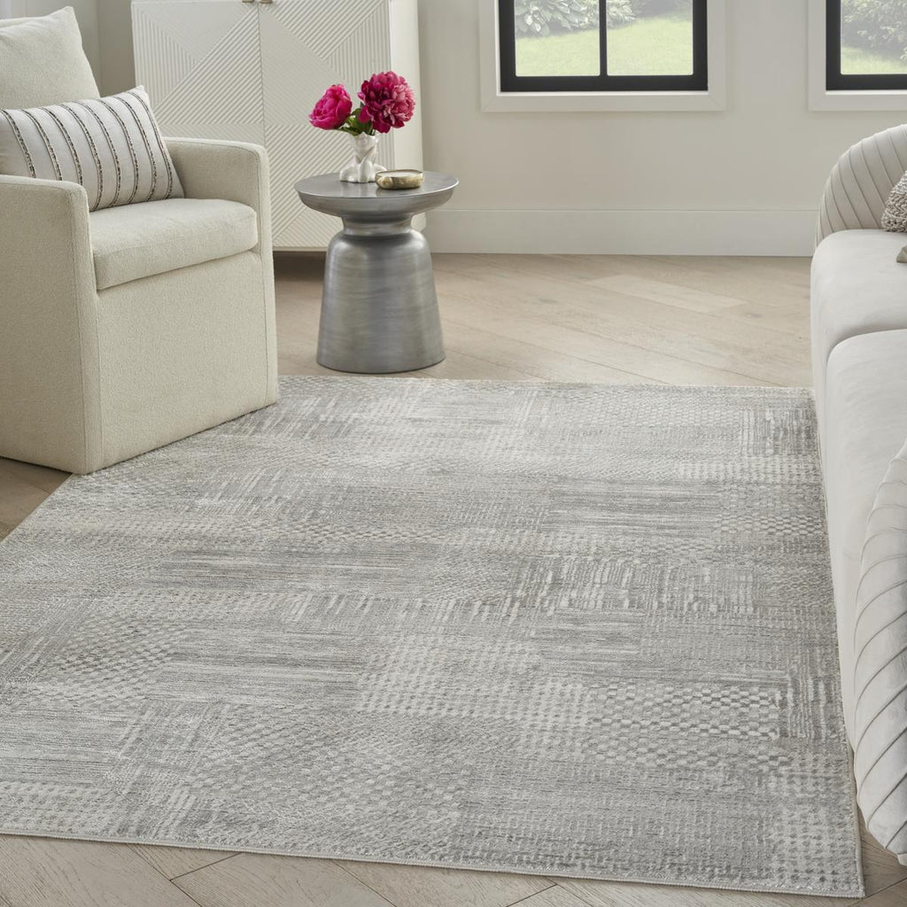 Glitz Weave Silver Grey Rug