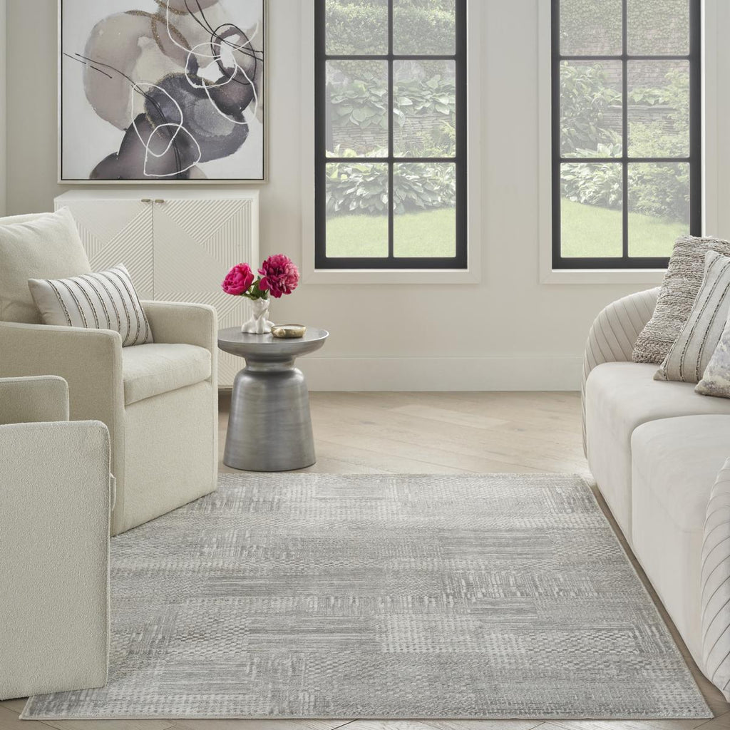 Glitz Weave Silver Grey Rug