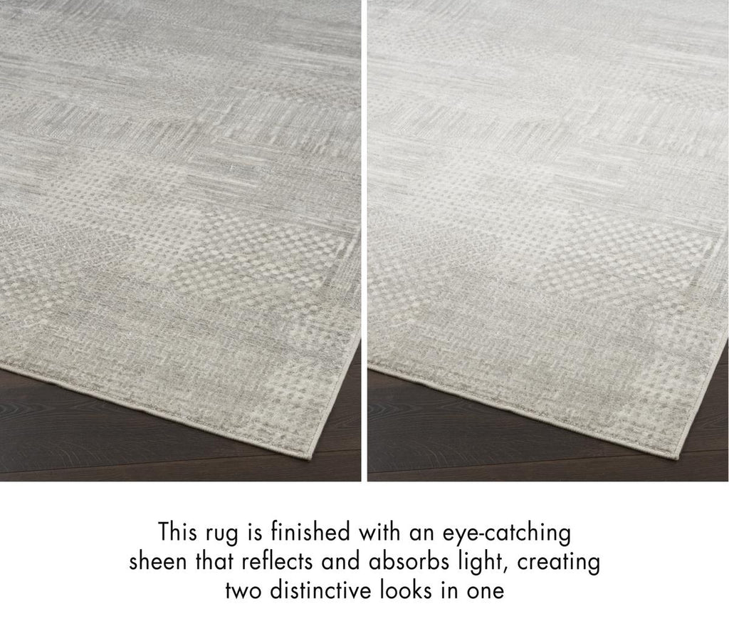 Glitz Weave Silver Grey Rug