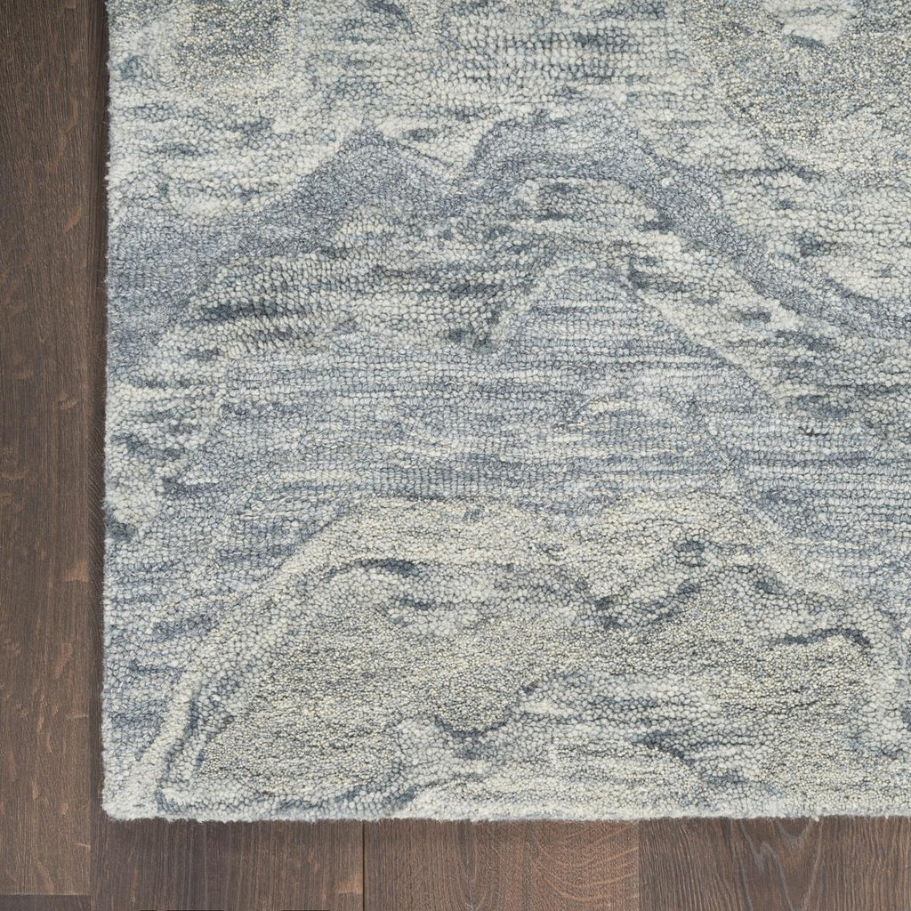 Graceful Blue Rug