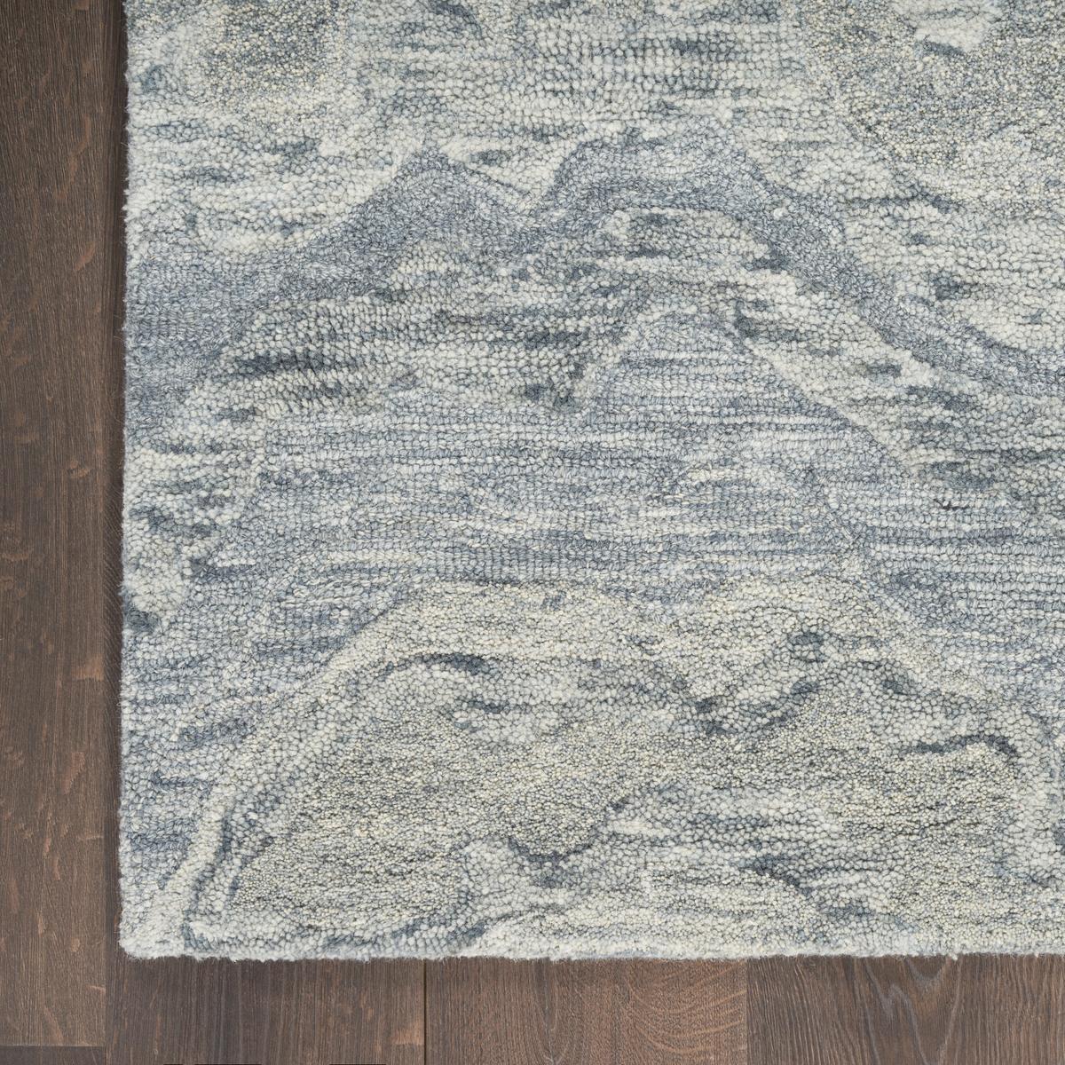 Graceful Blue Rug