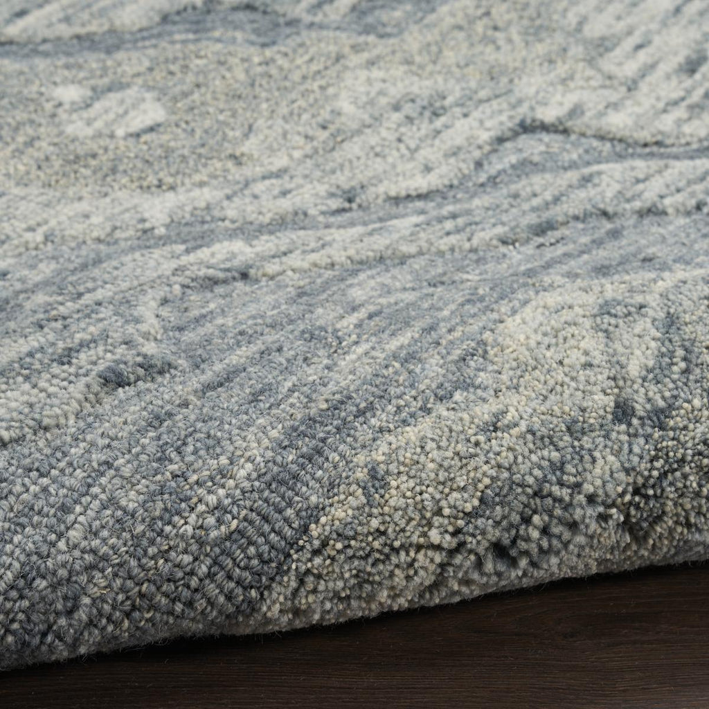 Graceful Blue Rug