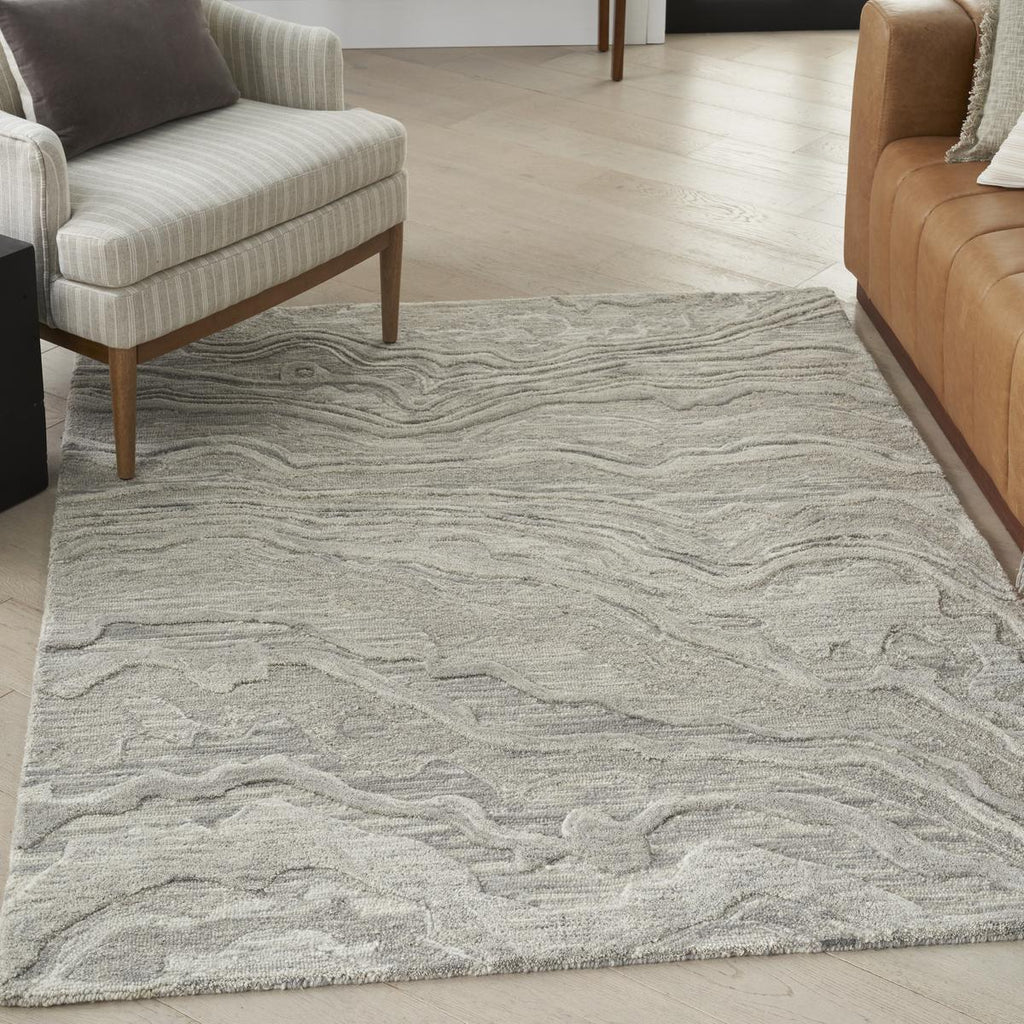 Graceful Grey Rug
